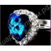 Кольцо Blue Crystal Titanic Lover Heart Of Ocean